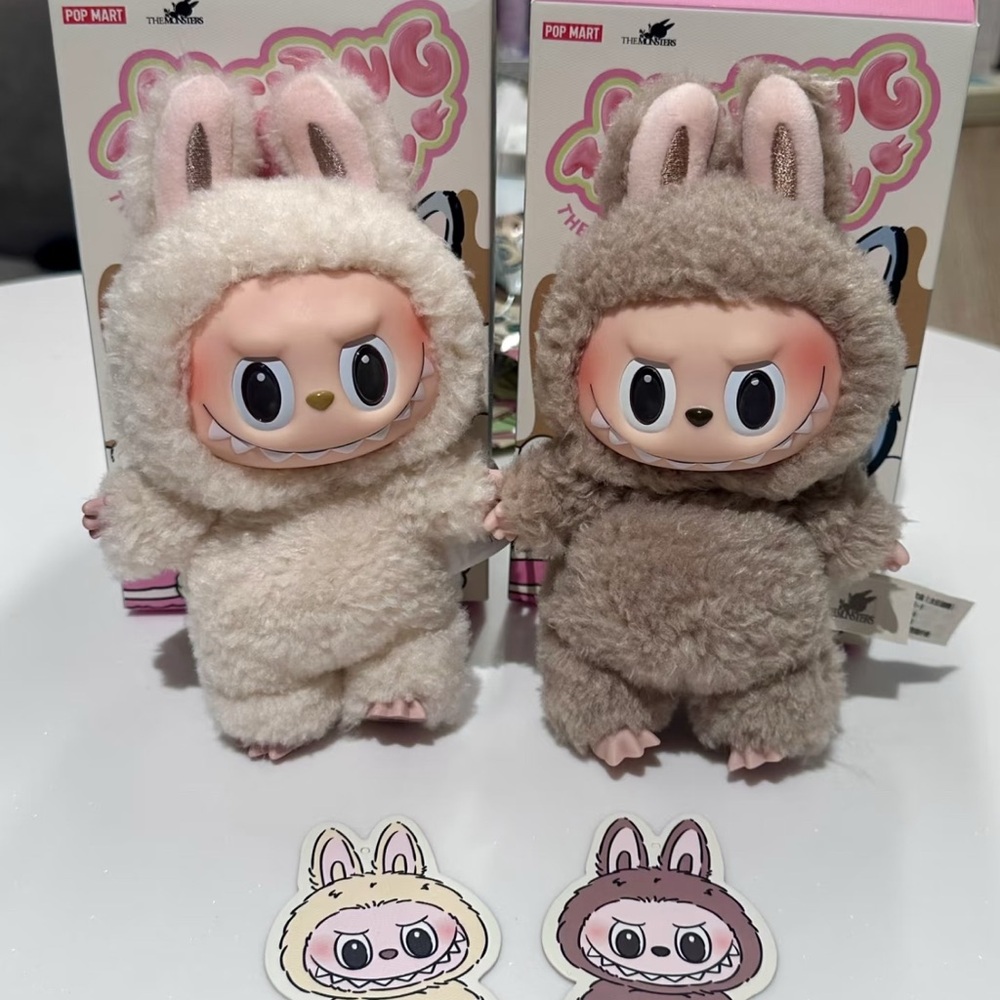 LABUBU SOYMILK&TOFFEE SET OF 2 (UNOPENED)